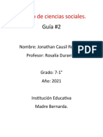 Jonathan Causil Rosado 7-1 Ciencias Sociales.