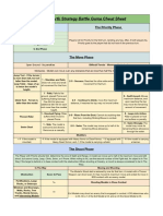 Middle Earth Strategy Battle Game Cheat Sheet: The Priority Phase