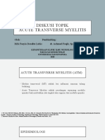 Diskusi Topik Acute Transverse Myelitis