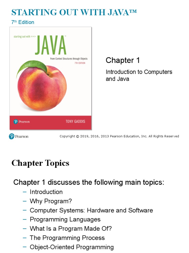 Starting Out With Java: 7 Edition | PDF | Computer Program | Programming