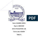 Task:-5: Name:-Shambel Gonfa Reg no:-18BCE2429 Data Vitualization Lab Course code:-CSE3020