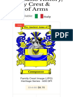 Campasso Name Meaning, Family History, Family Crest & Coats of Arms