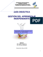 Guia Didactica Gestion Del Aprendizaje-Independiente