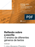 436995195 Reflexao Sobre a Escrita O Ensino de Diferentes Generos de Textos PDF