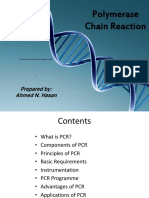 Polymerase Chain Reaction: Prepared By: Ahmed N. Hasan