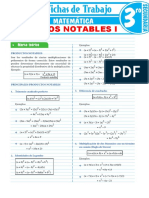 Productos Notables I para Tercer Grado de Secundaria