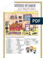 Prepositions of Place