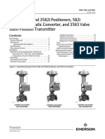 Fisher - 3582-3582i Positioners-582i-Electro-Pneumatic-Converter-3583-Valve-Stem-Position-Transmitter - IMO En-124114