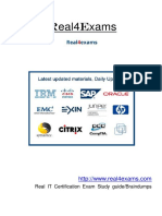 Real4Exams: Real IT Certification Exam Study Guide/braindumps