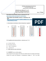 MATEMÁTICA 7º Ano Atividade 6