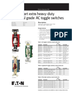 Ah Extra Heavy Duty Industrial Grade Ac Toggle Switches Spec Sheet