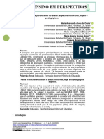 Caminhos Da Formação Docente No Brasil