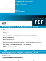 Tema 8. Seguridad Del Producto y Gestión de La Calidad.