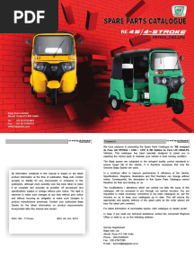 Bajaj RE 4S Parts Catalogue