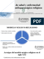 Modelo de Salud y Enfermedad Desde Un Enfoque Mágico-Religioso