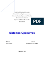 Sistemas Operativos Actividad 1