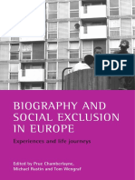 Biography and Social Exclusion in Europe Experiences and Life Journeys