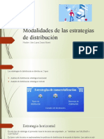 Presentacion de Modalidades de Distribucion