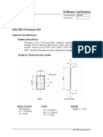 AISC-360-16 Composite Column Design Example