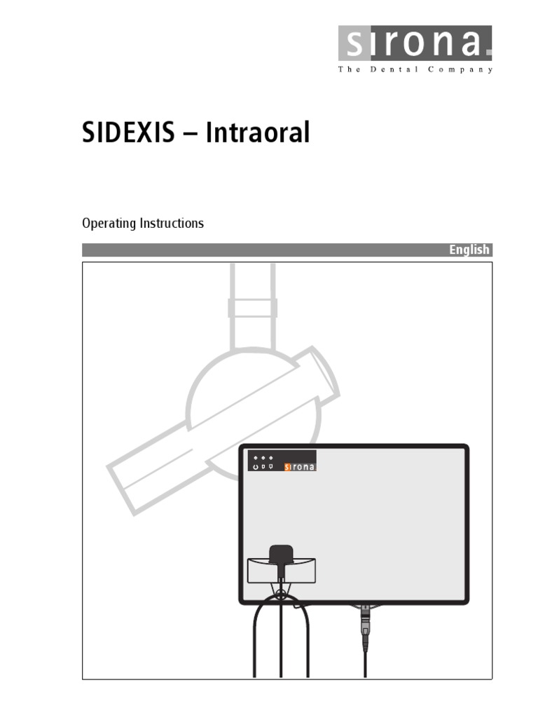 Sidexis Intraoral | PDF | Electrostatic Discharge | Electrostatics