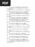 First-Second-Third-Conditional-Exercises Answers PDF