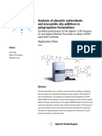 Analysis of phenolic antioxidants