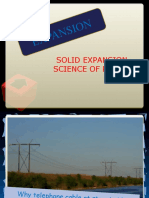 EXP ANS ION: Solid Expansion Science of Physic