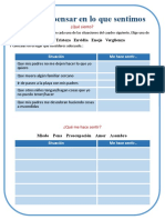 DENTIFICAR EMOCION - Vamos A Pensar en Como Nos Sentimos