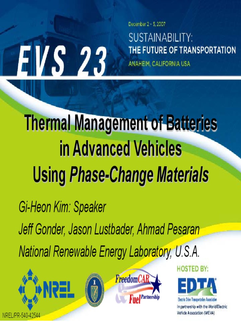 Battery Thermal Management with PCM | PDF | Hybrid Vehicle | Hybrid ...