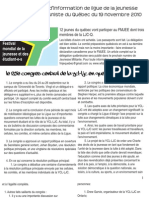 Bulletin D'information de La LJCQ 19 Novembre 2010