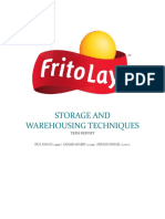 STORAGE AND WAREHOUSING TECHNIQUES TERM REPORT