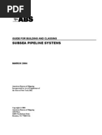 Download ABS-Subsea Pipeline System-Mar 2004 by HeDot AraroCon SN50324575 doc pdf