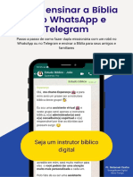 Como Ensinar a Bíblia Pelo WhatsApp e Telegram - PDF