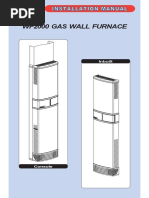 WF2000 Gas Wall Furnace Installation Manual 614281h