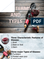 Glass Terms AND Types