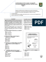 Evaluación Diagnóstica Lengua Castellana - Grado 4