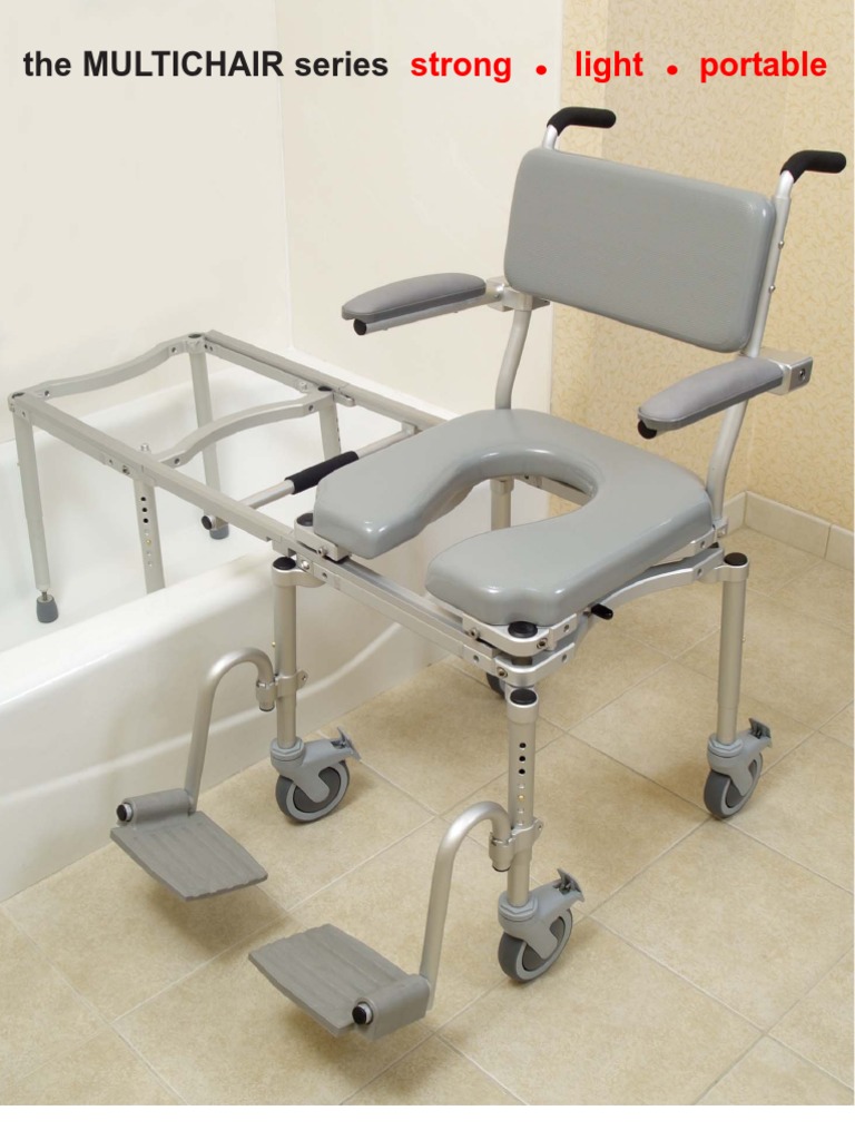 MultiChair Series: Portable Disability Solutions | PDF | Chair | Wheelchair
