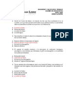 Seguridad y Salud en El Trabajo