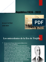 La Tercera República (1924 – 2012) ELIAN NUÑEZ 2020-1034