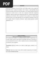 Informe Separación de Mezclas