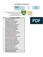 Quinto A - Informe de Progreso de Las Competencias de Los Estudiantes