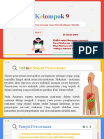 Kel 9 Sistem Pencernaan & Metabolisme