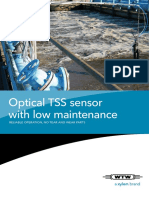 Optical TSS Sensor With Low Maintenance: Reliable Operation, No Tear and Wear Parts