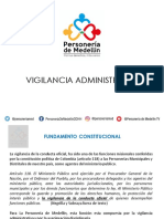 Presentacion Vigilancia Administrativa Personeria de Medellin