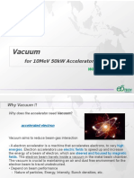 Vacuum: For 10mev 50Kw Accelerator