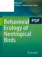 Juan Carlos Reboreda, Vanina Dafne Fiorini, Diego Tomás Tuero - Behavioral Ecology of Neotropical Birds-Springer International Publishing (2019)