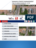 Site Plan for Lifting PCI Girders