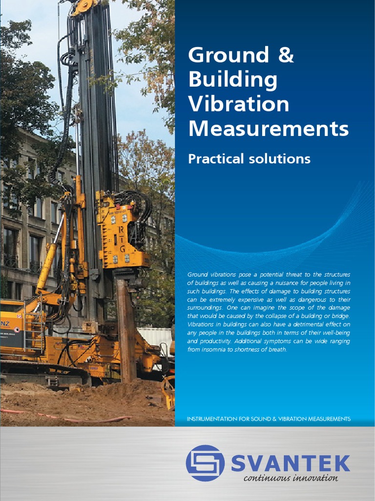 Building & Ground Vibration Monitoring | PDF | Applied And ...