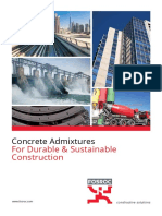Fosroc India Concrete Admixture Brochure