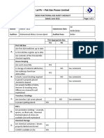 Lal Pir Boiler Cross Functional HSE Audit